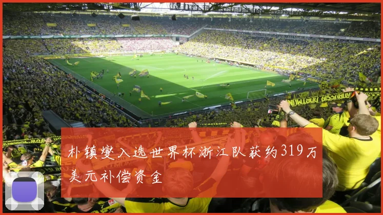 朴镇燮入选世界杯浙江队获约319万美元补偿资金
